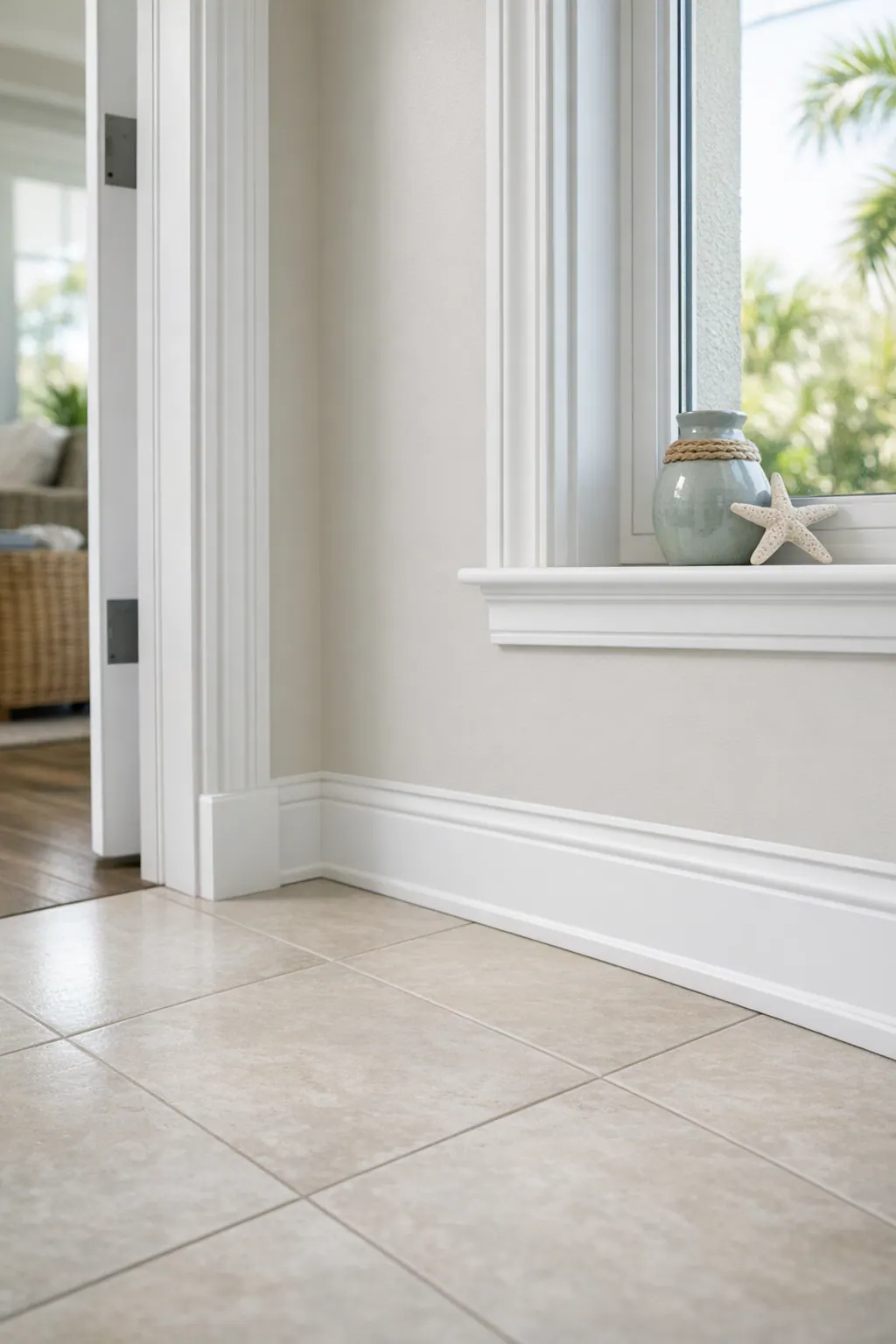 Taller Baseboards and Upgraded Casing