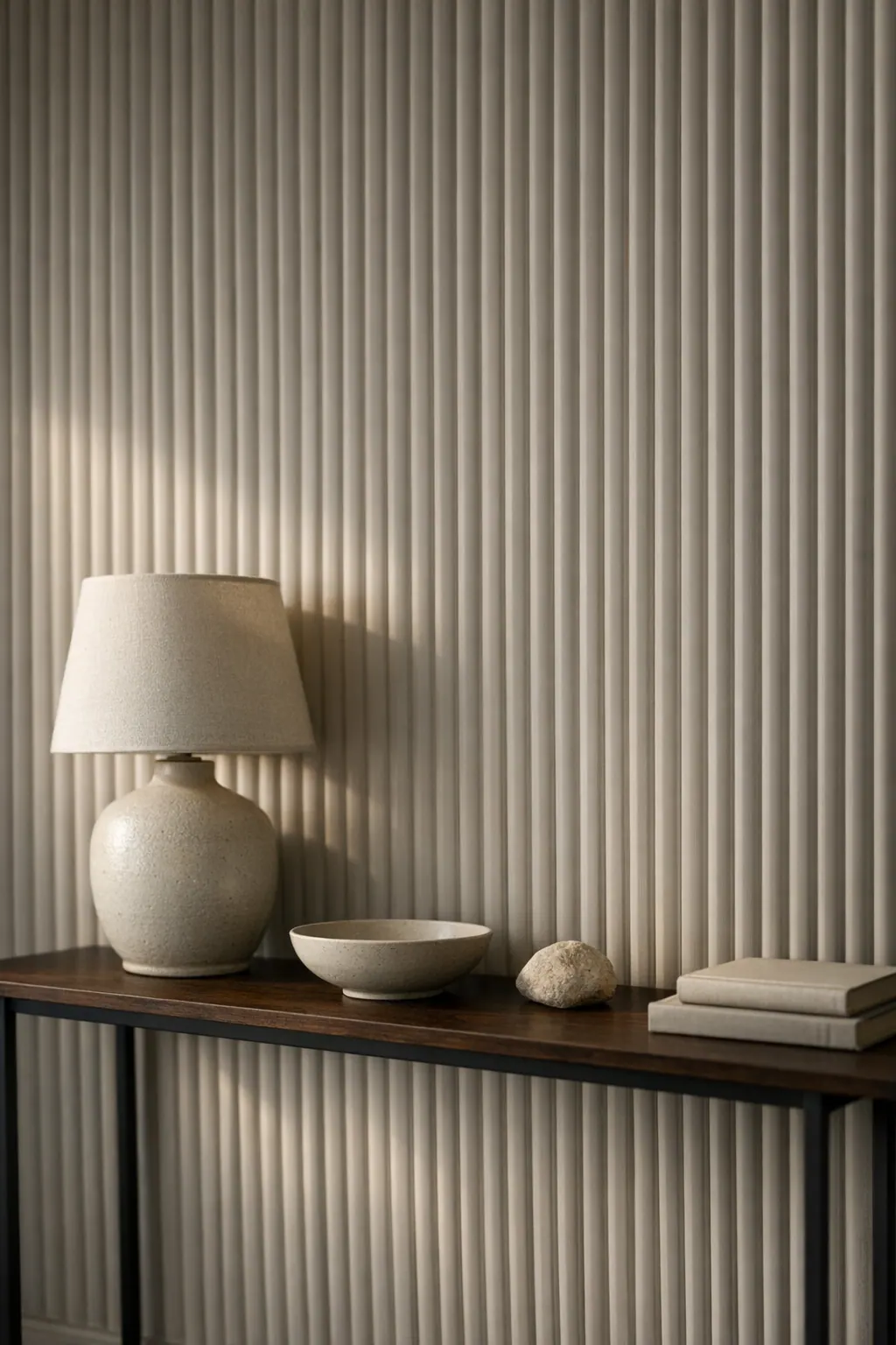 Subtle Fluted Panel Texture