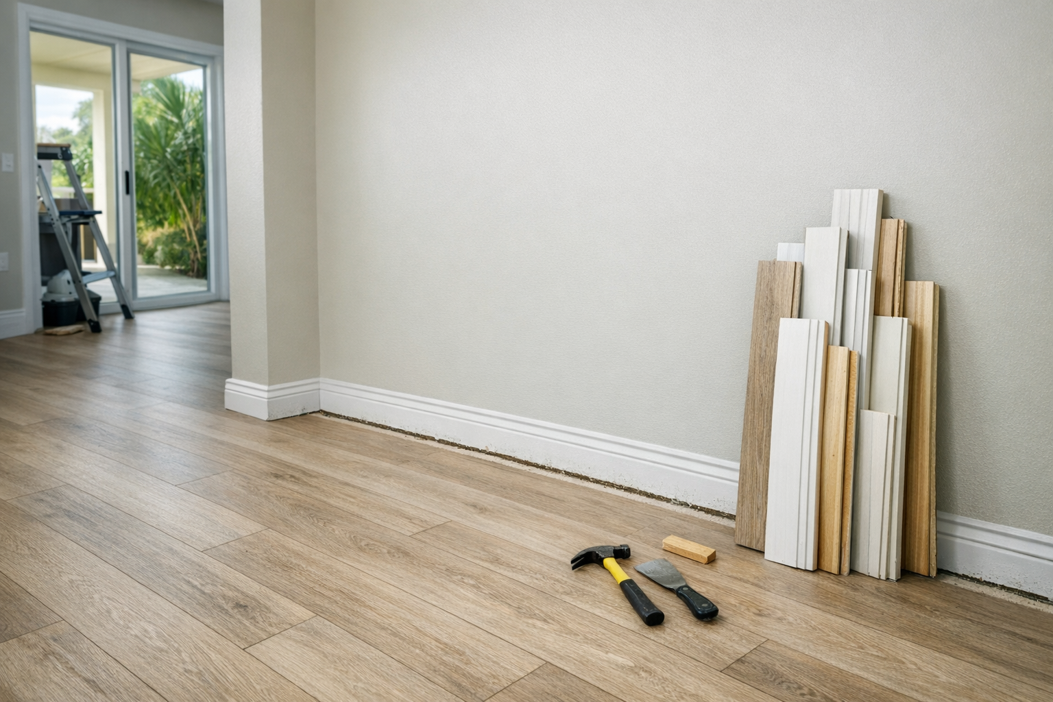 Baseboard Replacement After Flooring Change