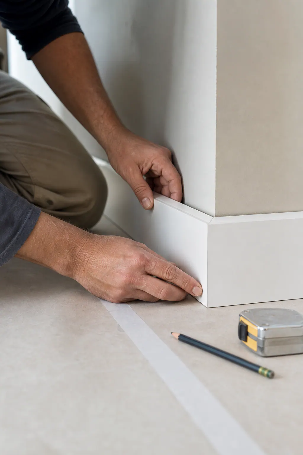 Precision Fitting at an Interior Corner