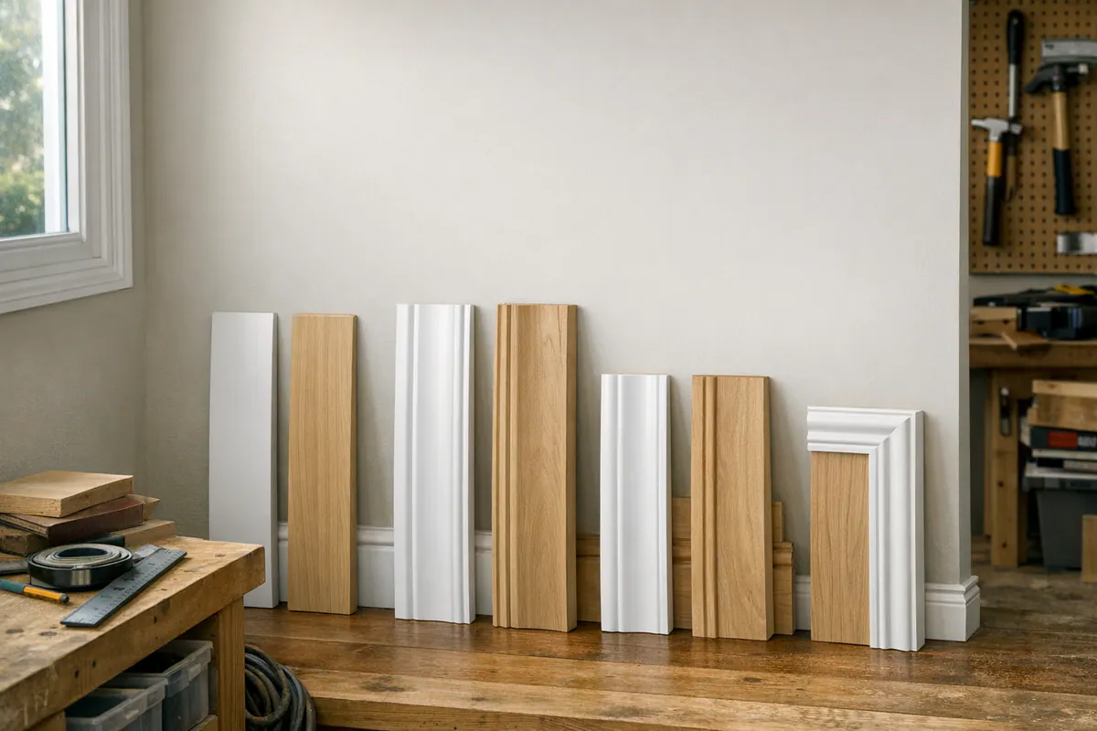 Supporting 4 Baseboard Profiles And Materials