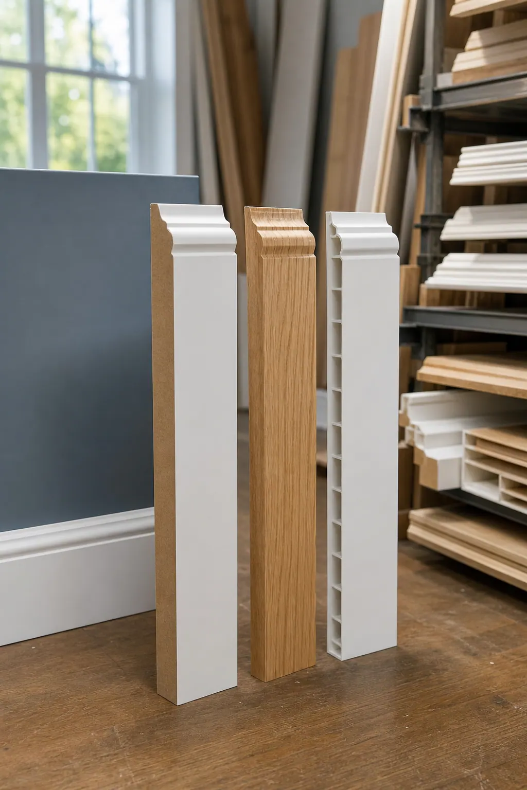 Supporting 2 Baseboard Material Choices For D