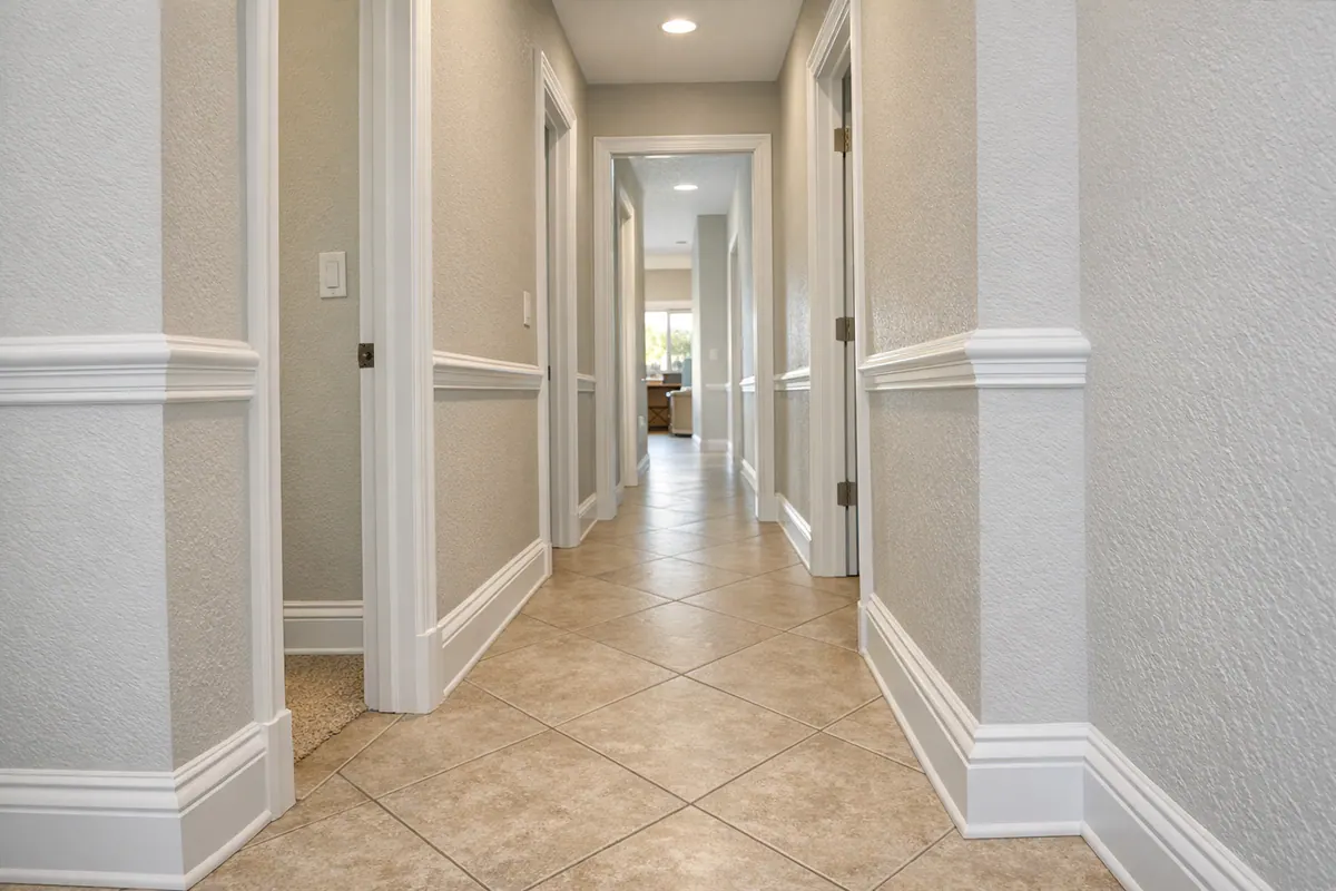 Supporting 7 Hallway With Multiple Doorways