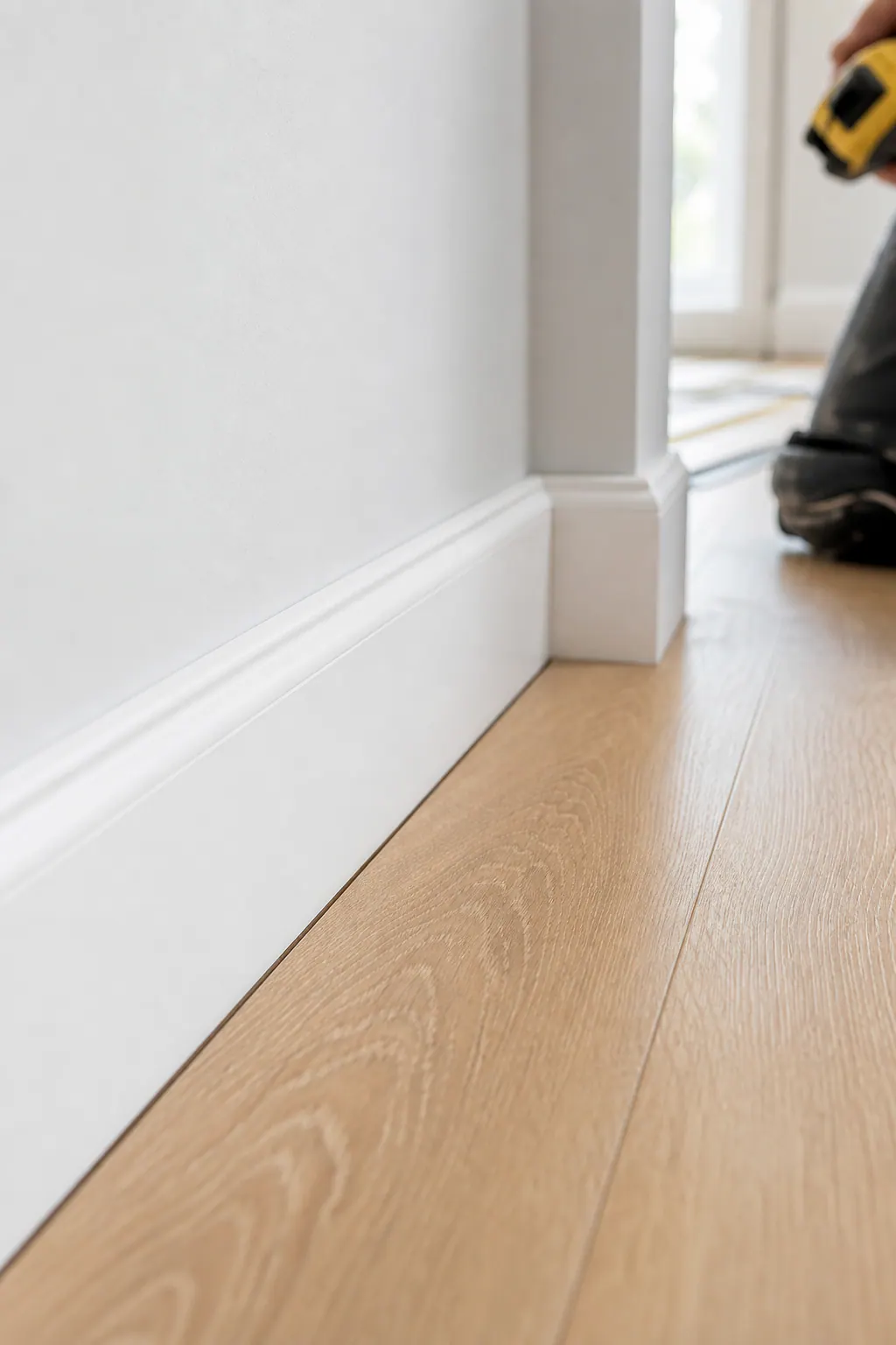 Baseboard Covering Flooring Perimeter Clearance