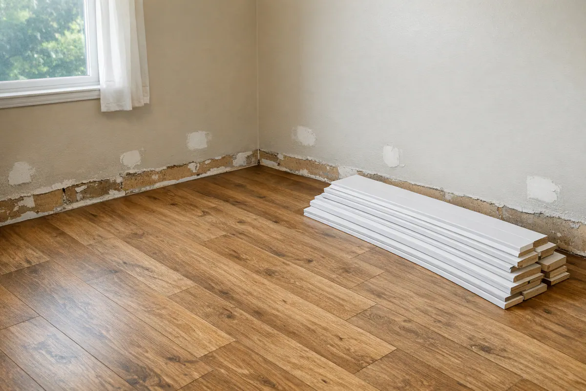 Supporting 2 Remodel Ready For New Trim