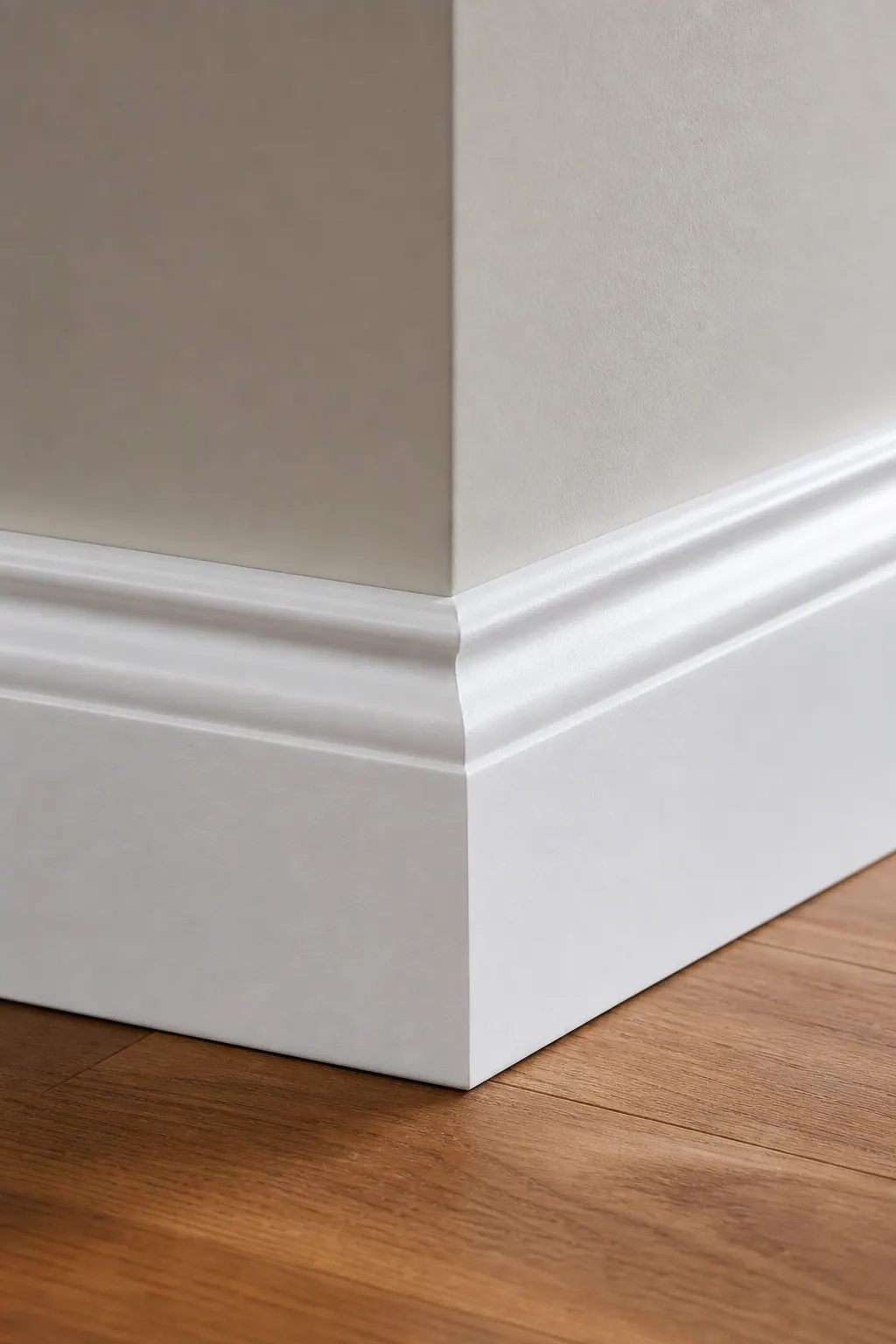 Caulked and Painted Trim Detail