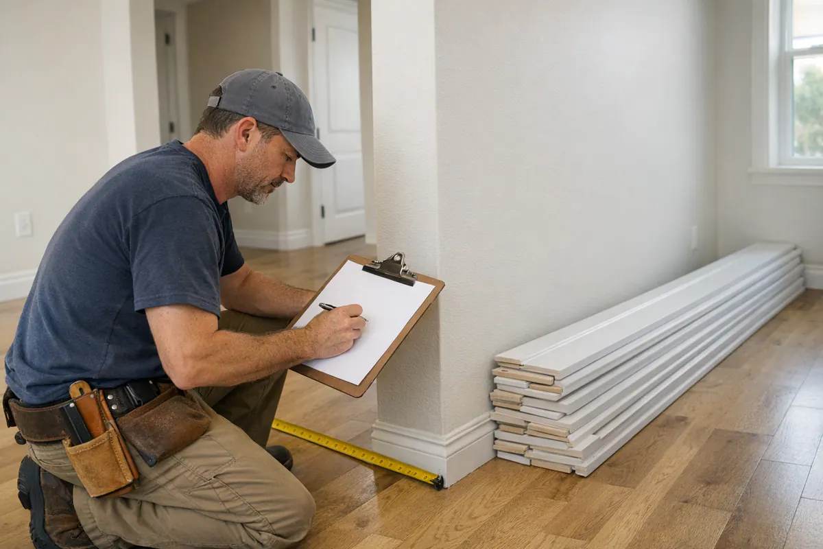 Supporting 7 Estimating Rooms And Linear Foot