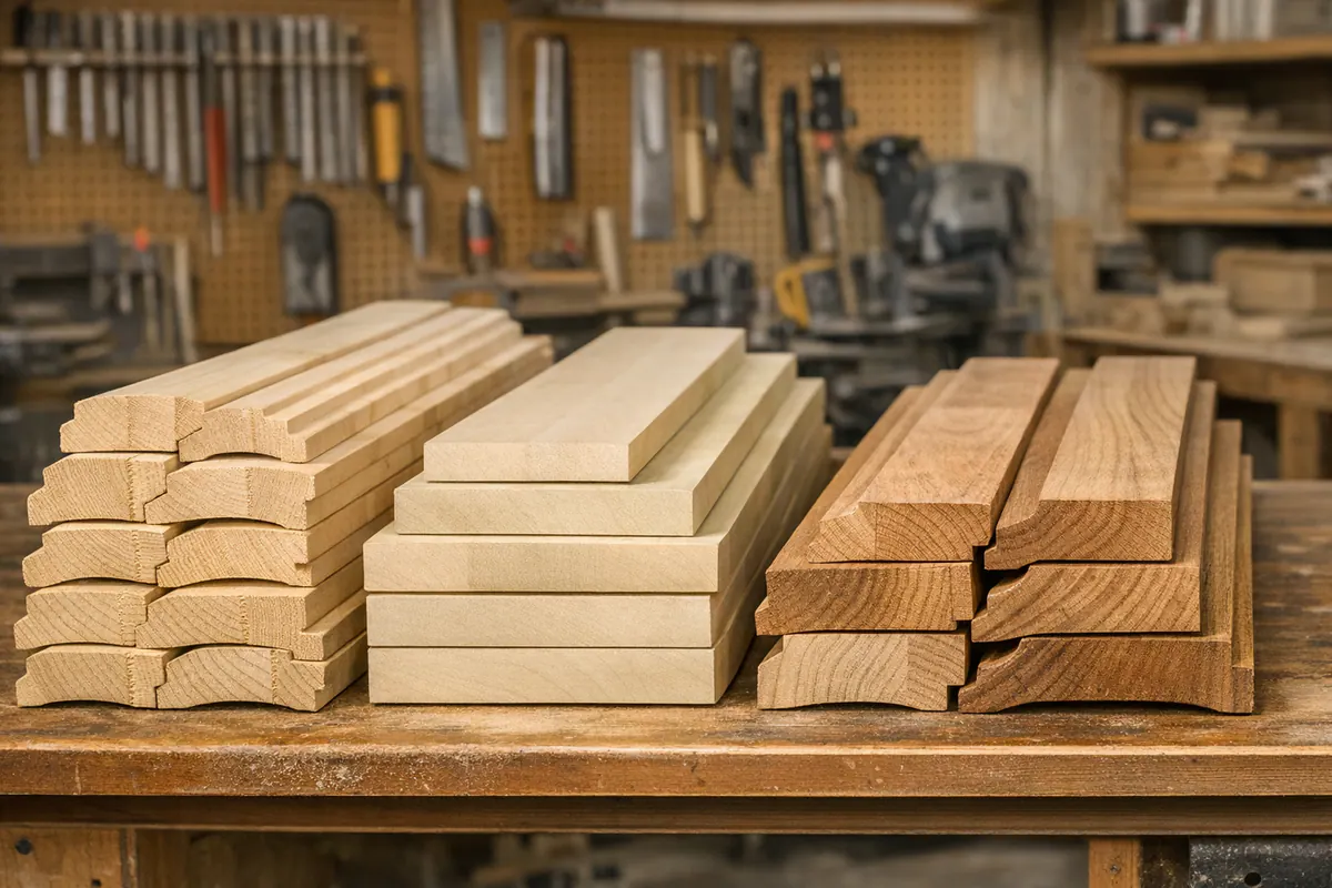 Supporting 4 Different Wood Trim Options