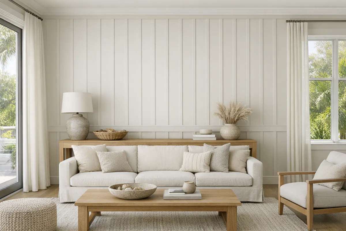Board and Batten Walls in Casey Key