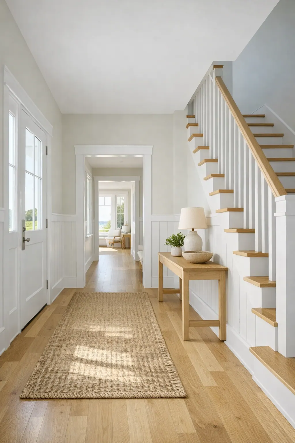 Purposeful Stair Hall Paneling