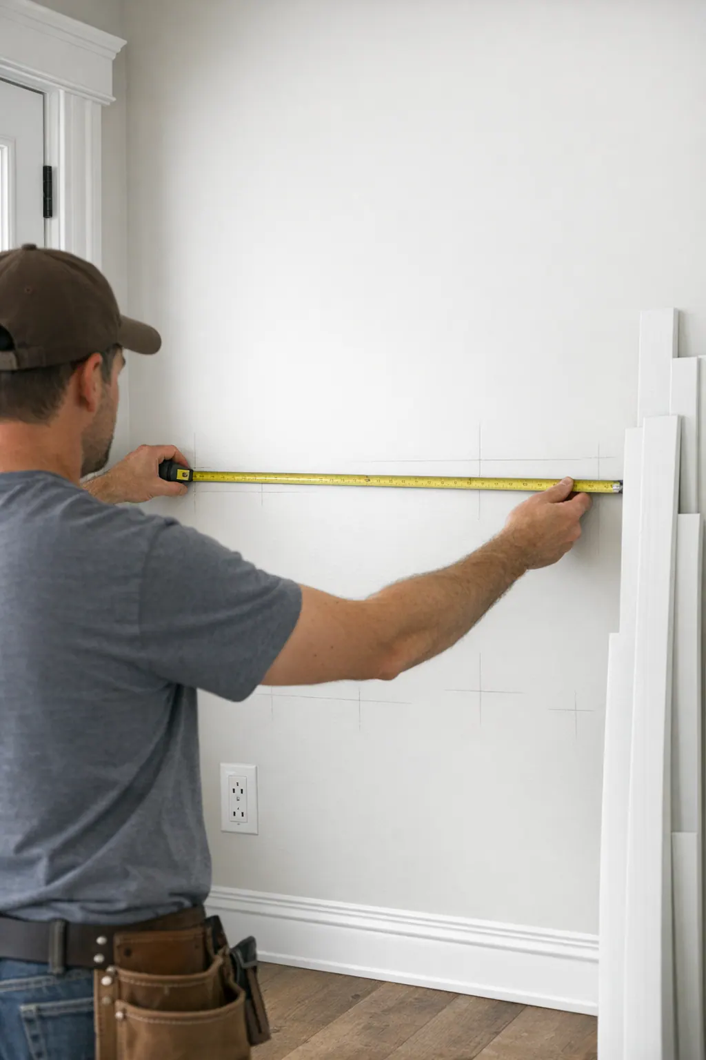 Centered Layout Around an Entry Door