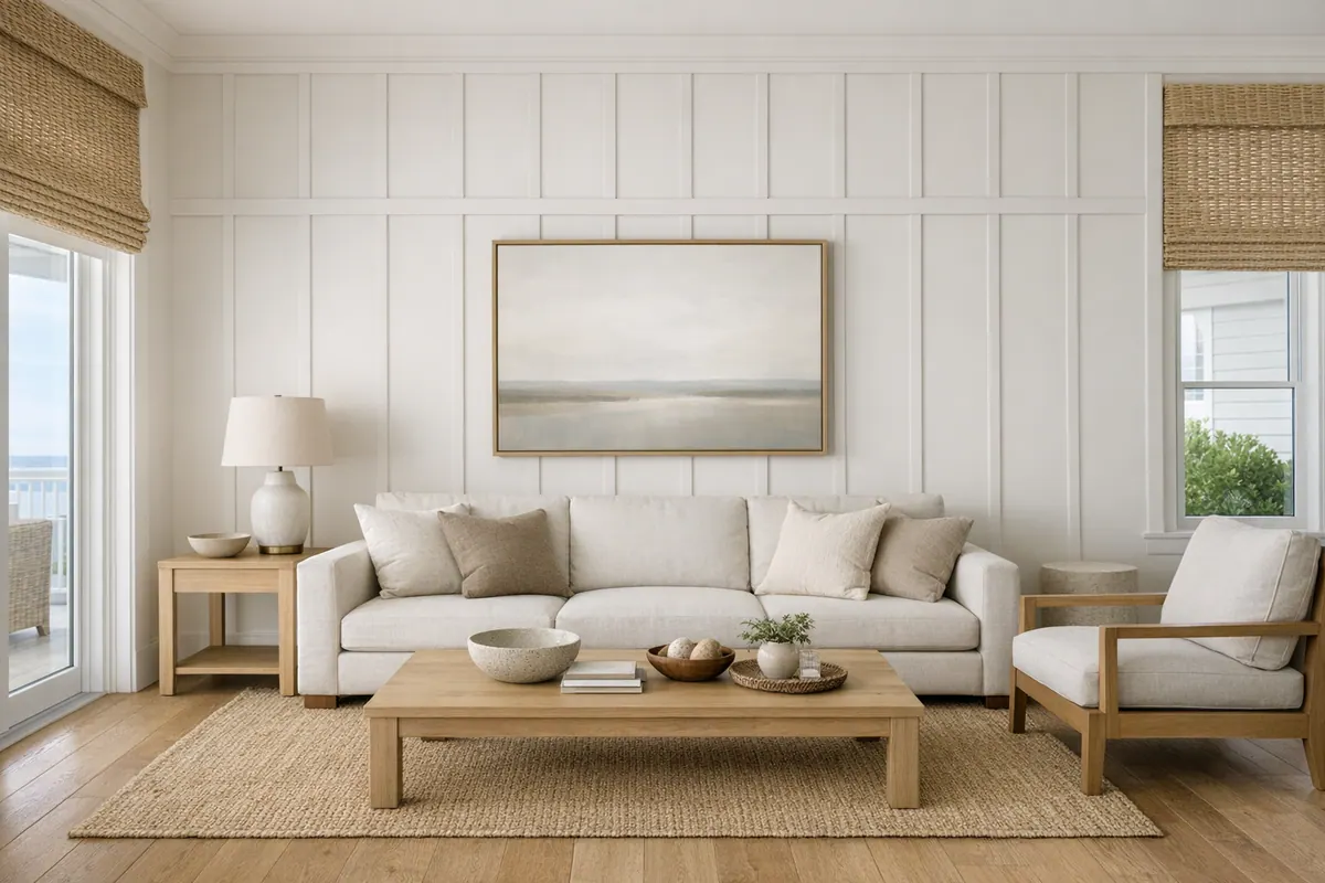 Board and Batten Walls in Longboat Key