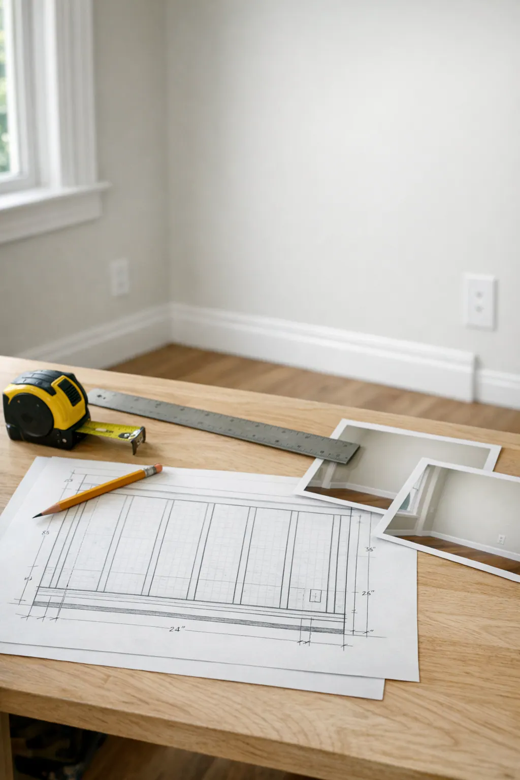 Measured Wall Layout Planning