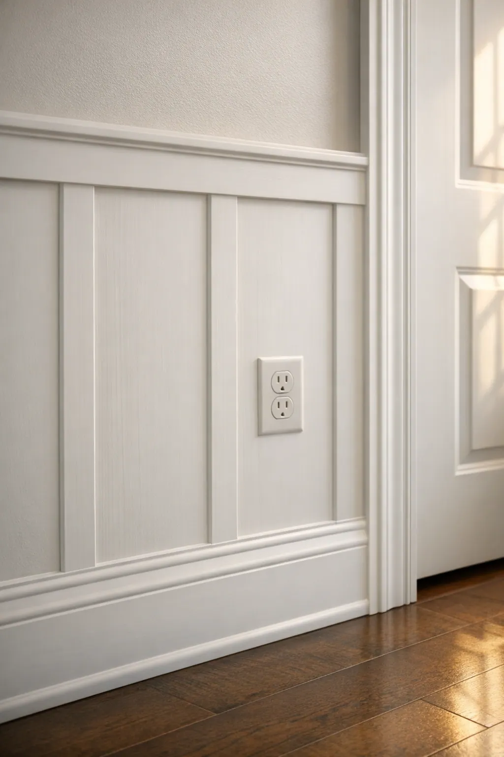 Trim Meeting Door and Outlet