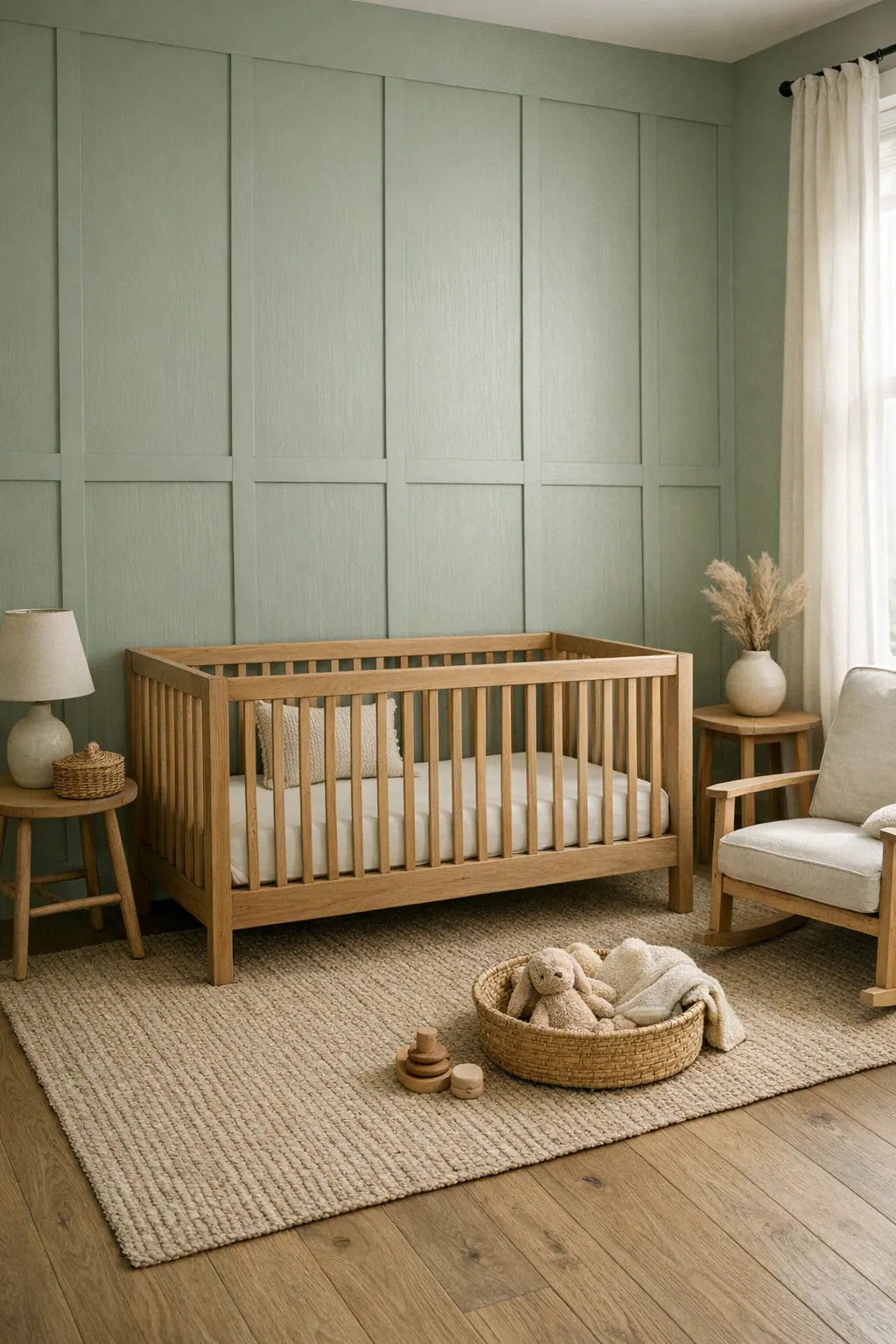 Monochromatic Nursery Wall