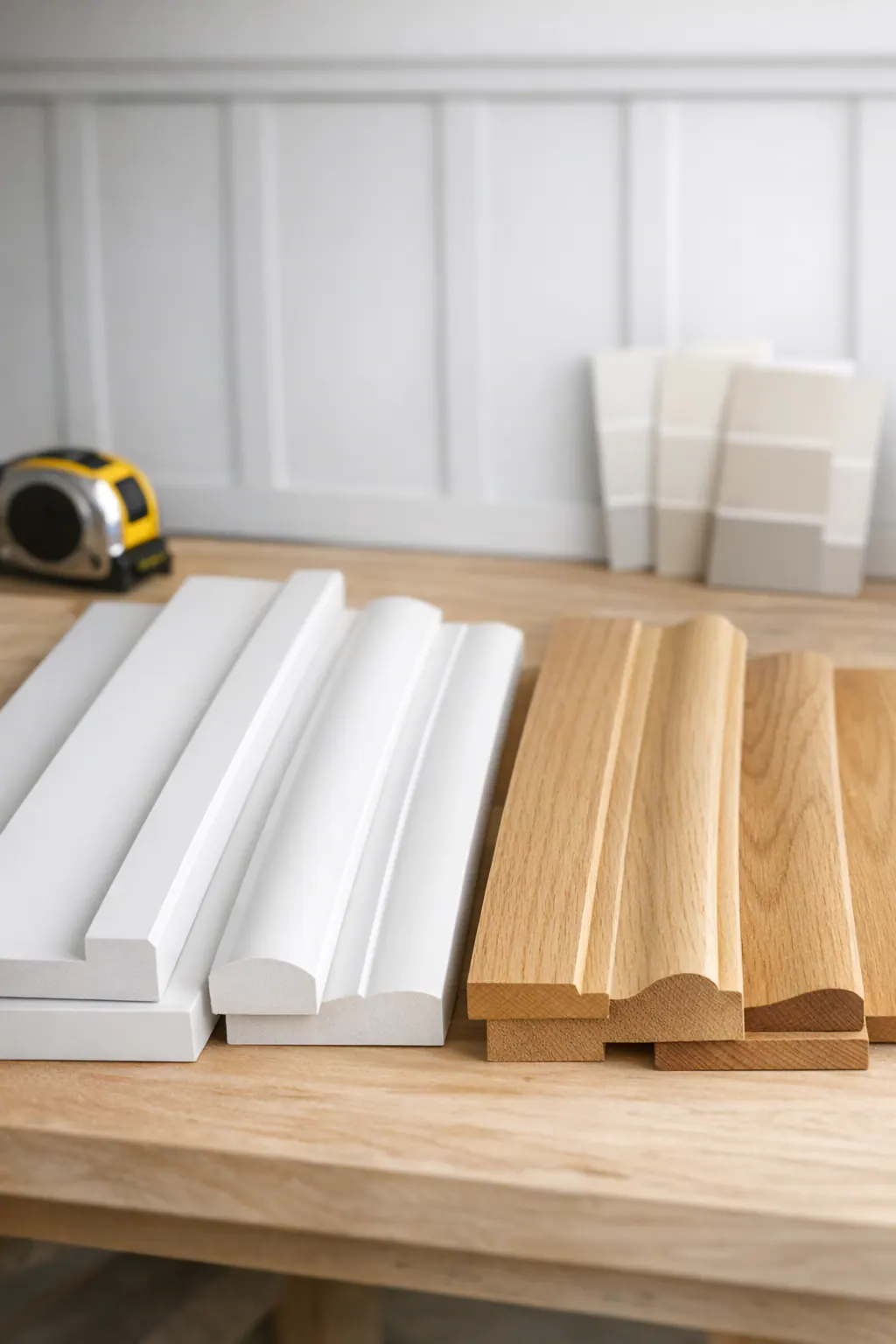 Paint-Grade MDF and Wood Trim Selection