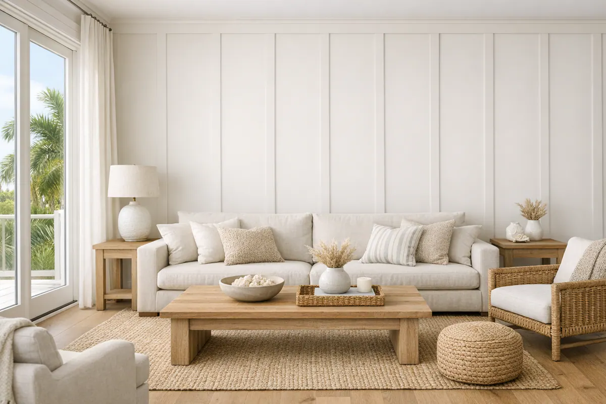 Board and Batten Walls in Siesta Key