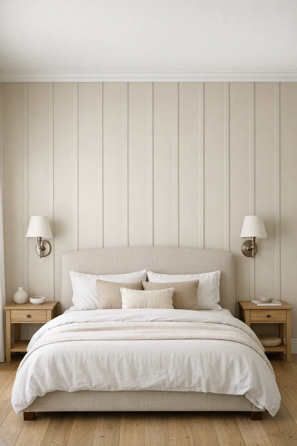 Layout Sized for a Bedroom Wall