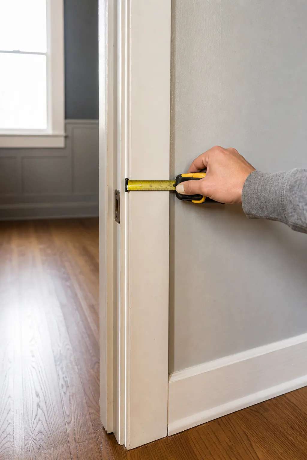 Inspecting Existing Door Casing and Jamb