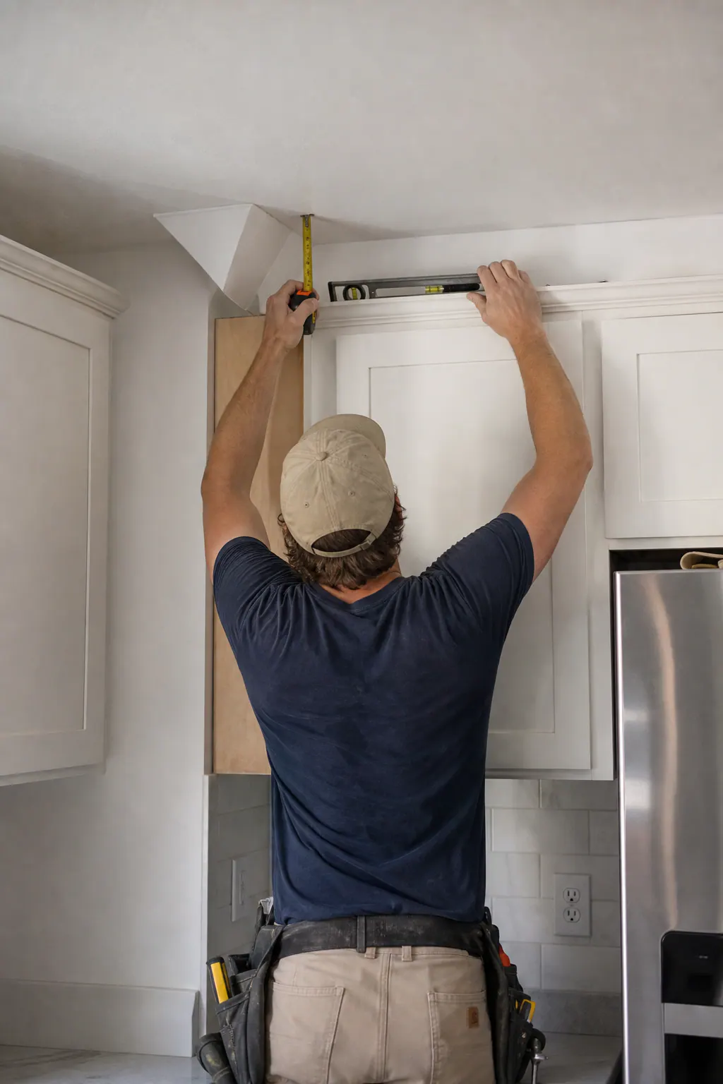 Field Measure Before Cabinet Trim