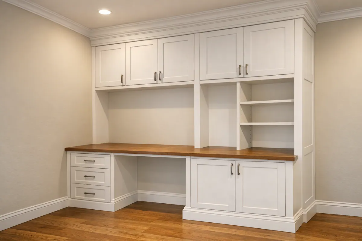 Supporting 4 Trim Package Around Cabinet Run