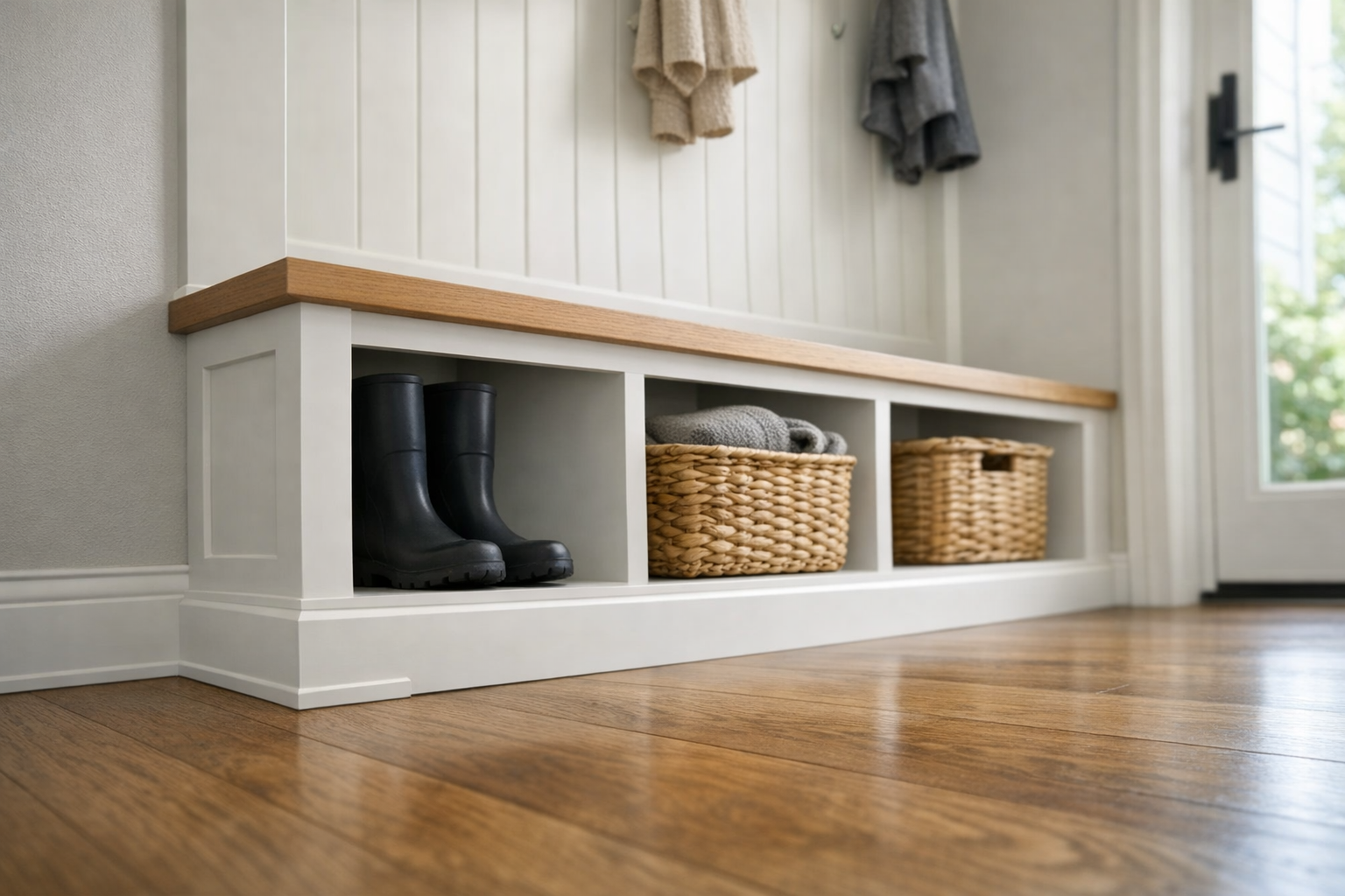 Mudroom Bench Base Trim