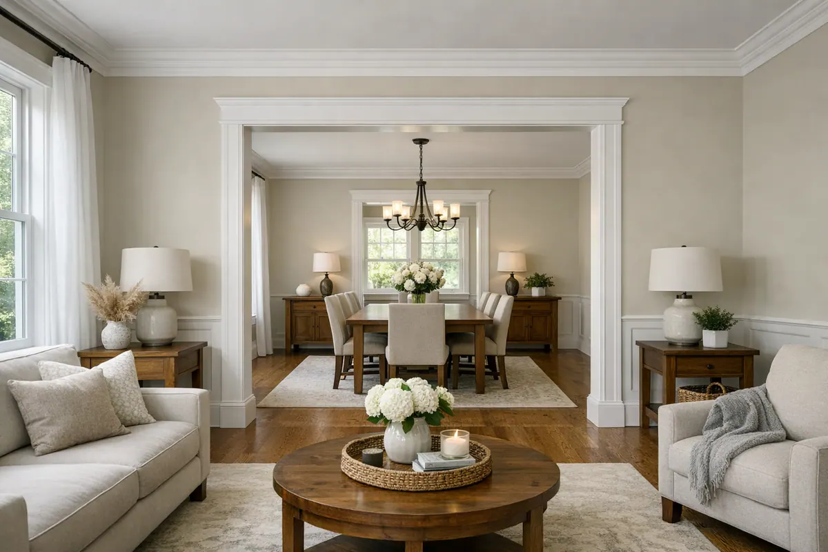 Cased Openings: The Trim Detail That Makes Open Rooms Feel Finished