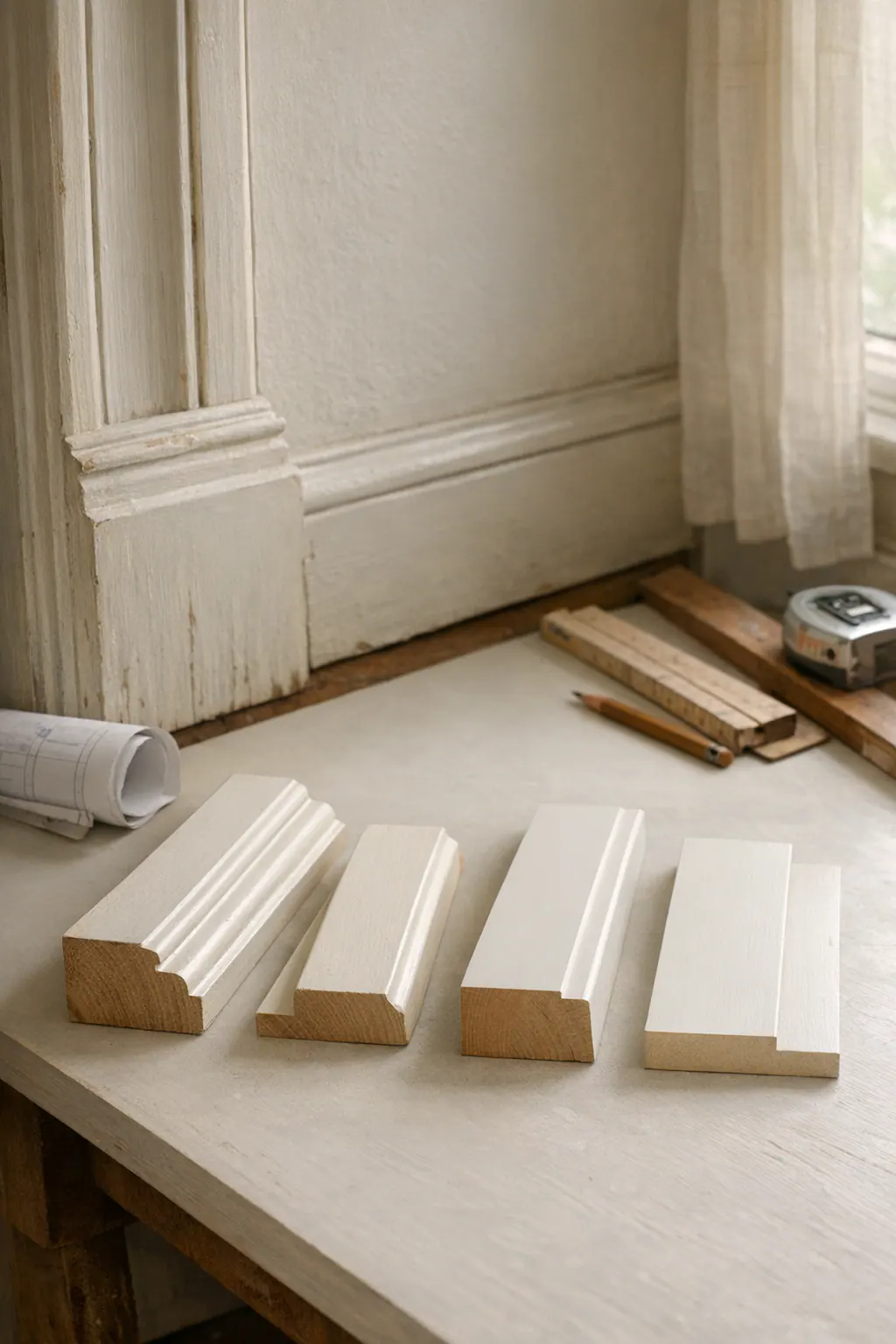 Choosing a trim profile to match existing casing