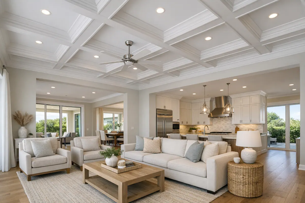 Coffered Ceilings in Lakewood Ranch