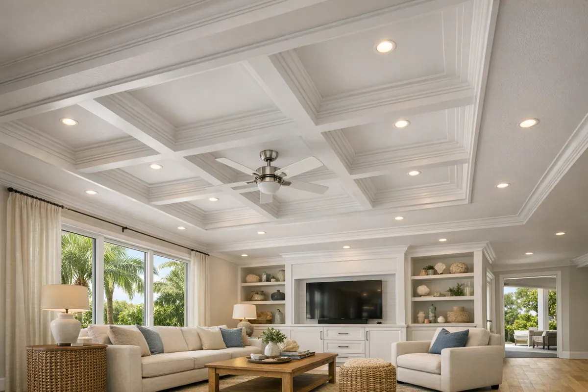 Coffered Ceilings in Nokomis, FL