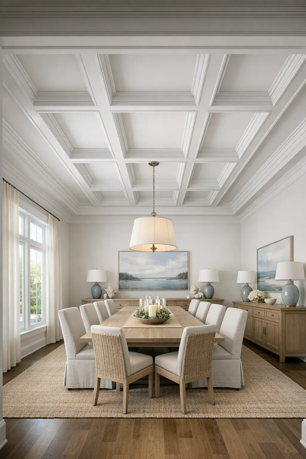 Proportioned Dining Room Grid
