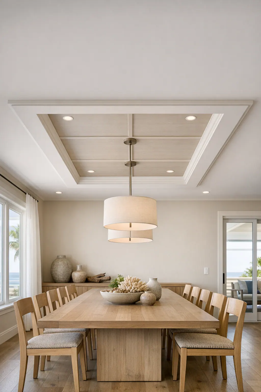 Centered Dining Ceiling Field