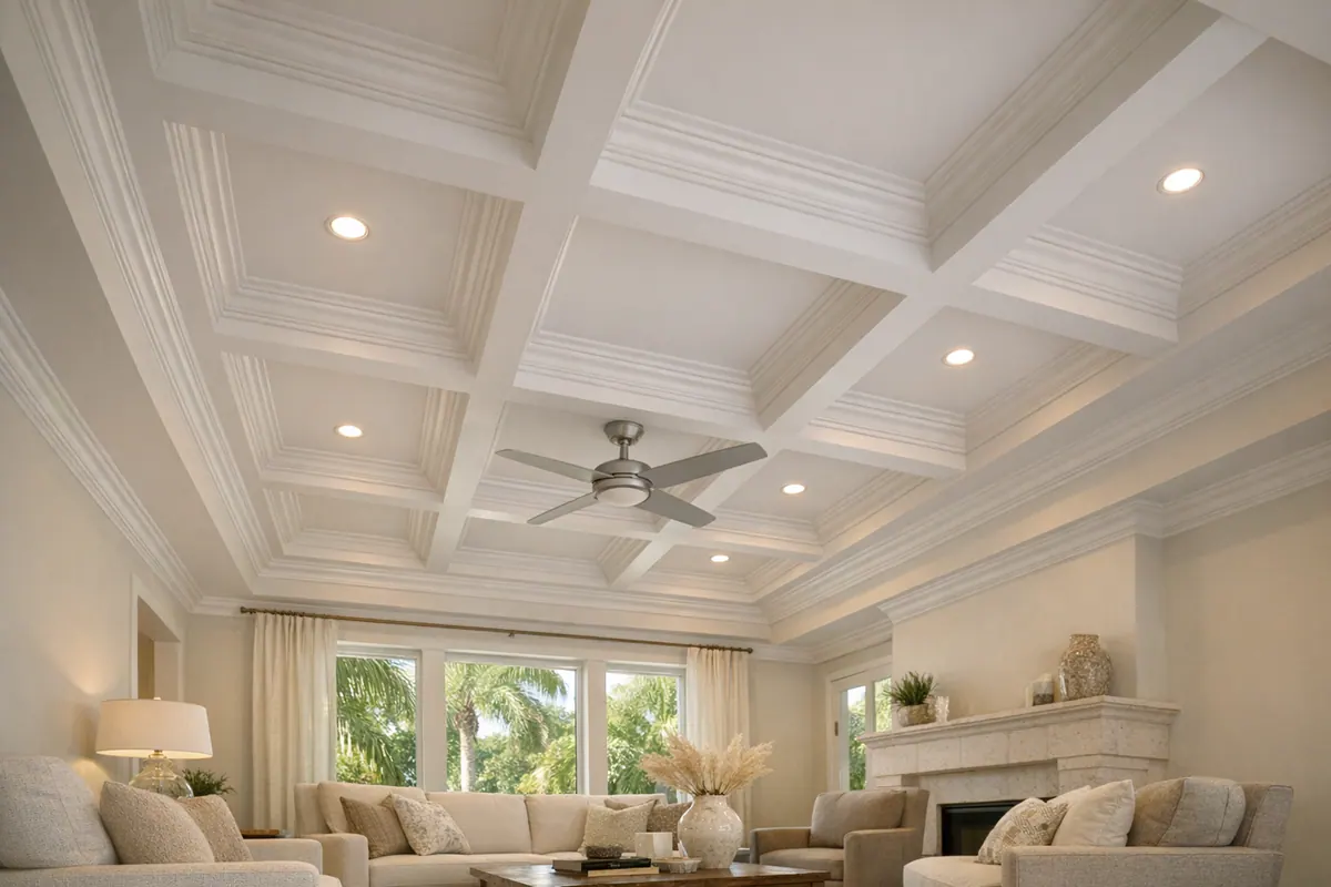 Coffered Ceilings in Sarasota, FL