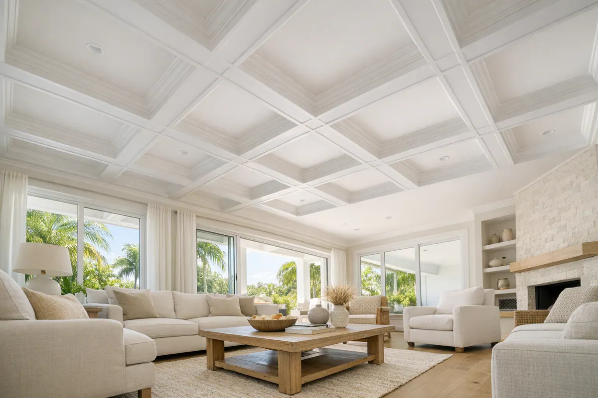 Coffered Ceilings in Siesta Key