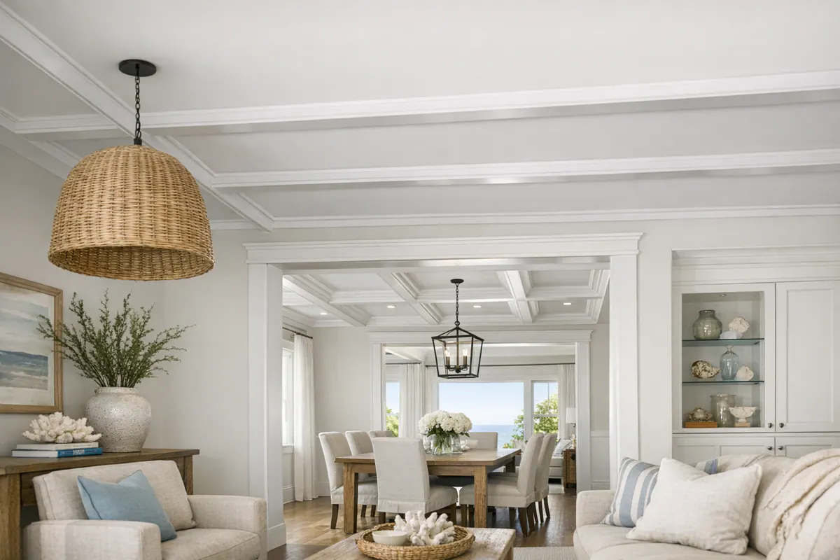 Coffers and Decorative Beams Comparison