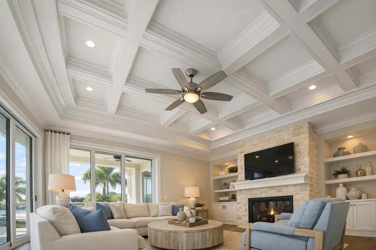 Coffered Ceilings in Venice, FL