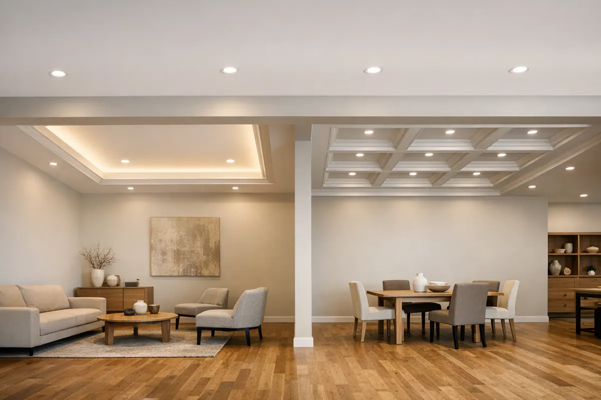 Supporting 3 Ceiling Treatment Comparison