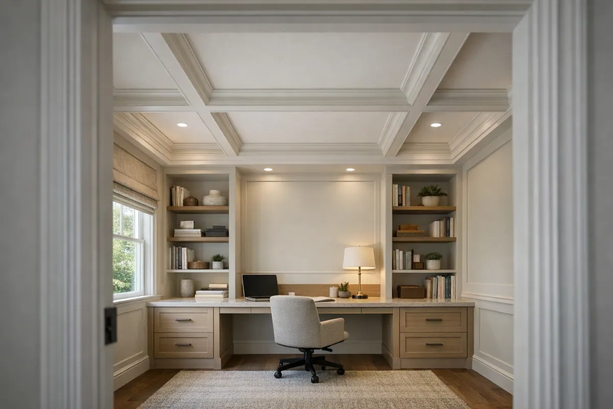 Supporting 5 Lower Ceiling Shallow Beam Desig