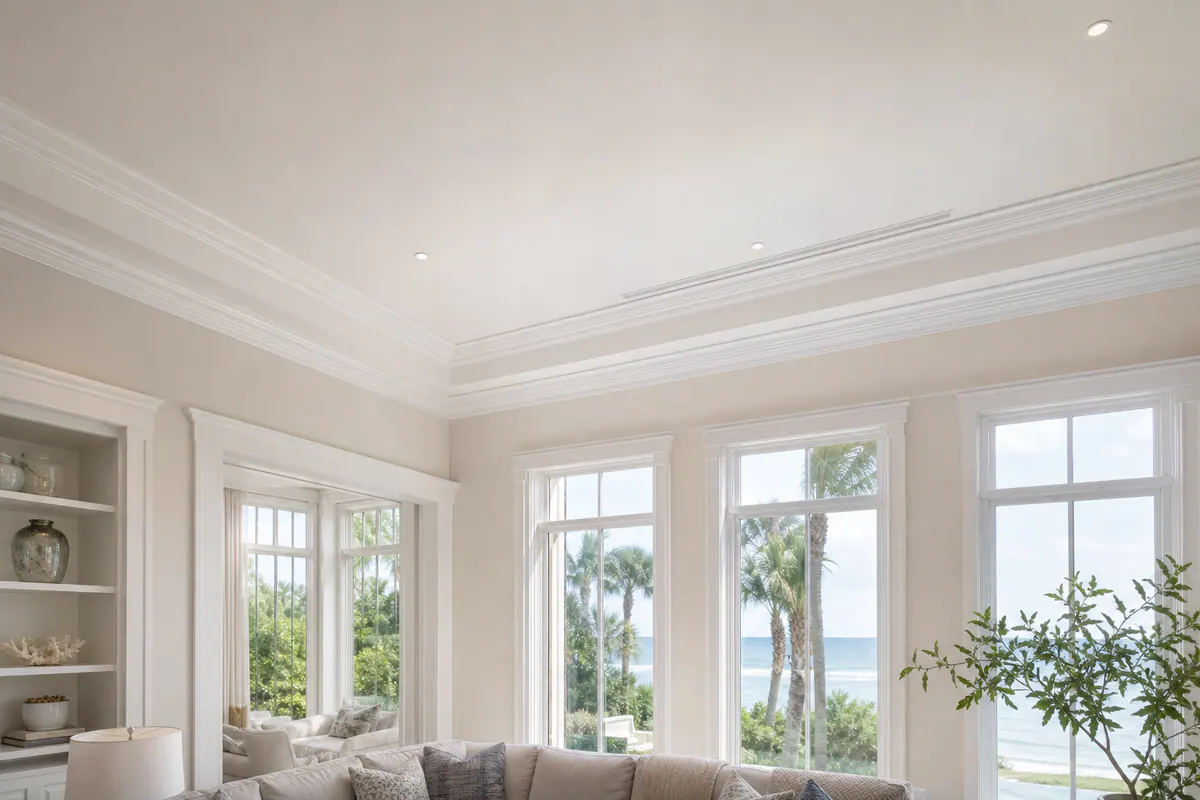 Crown Molding Installation in Casey Key