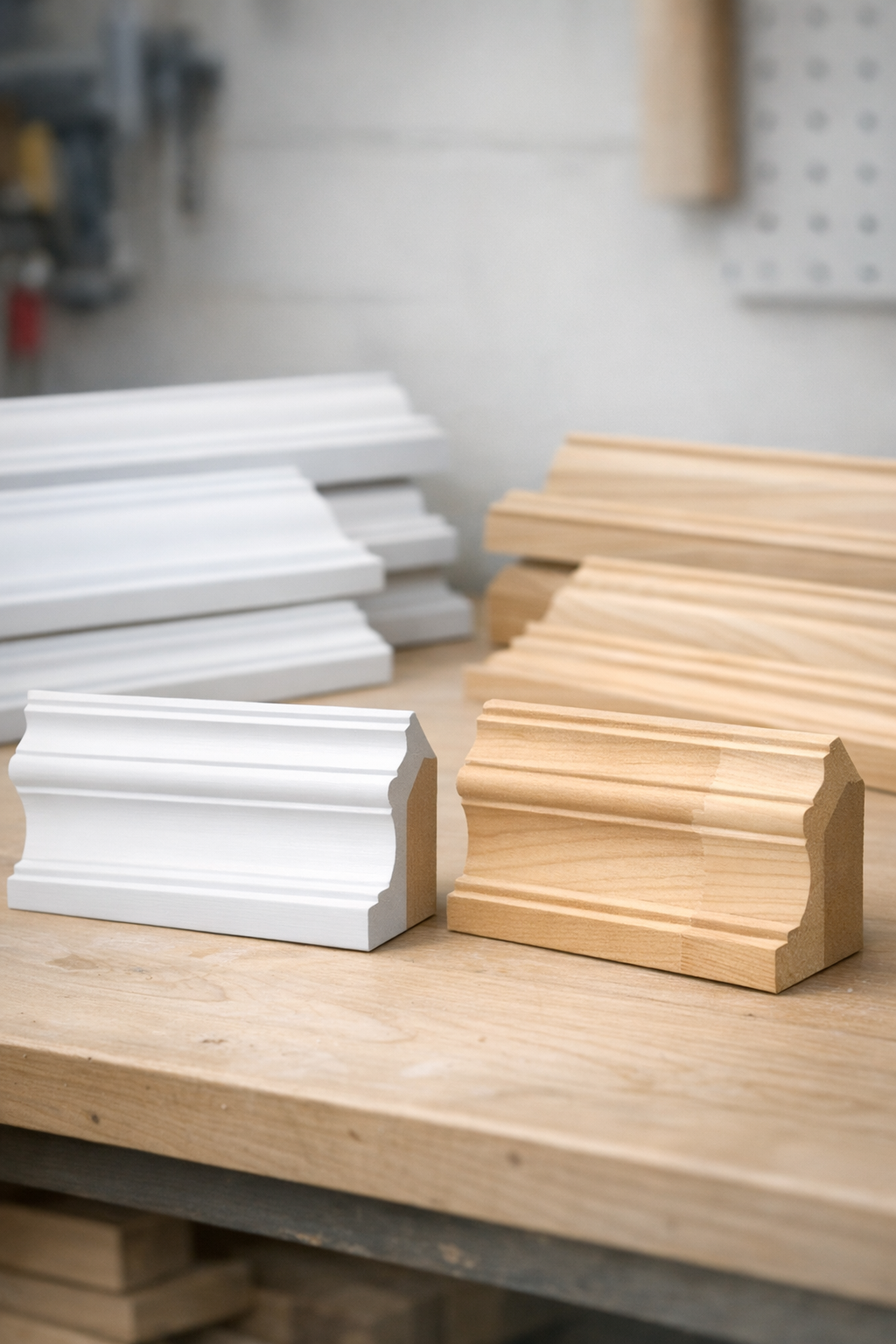 Paint-Grade Crown Molding Materials