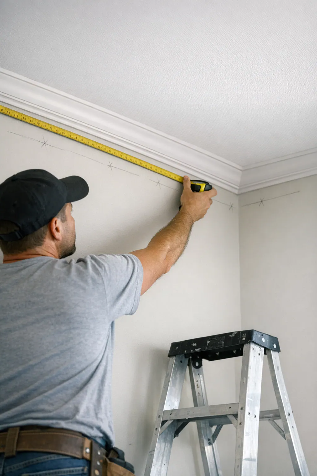 Measuring Wall Runs for Installation Plan