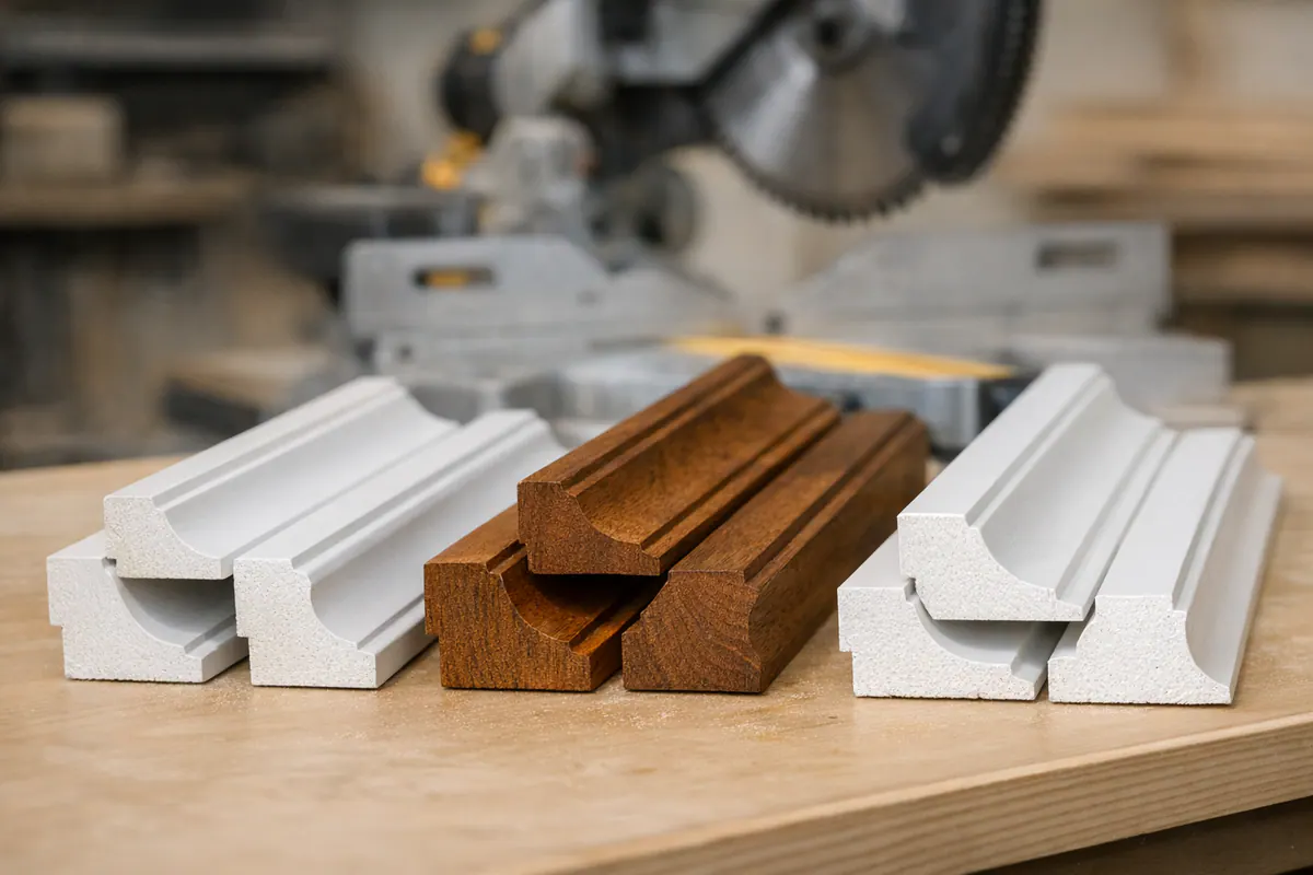 Supporting 4 Crown Molding Profiles On Workbe