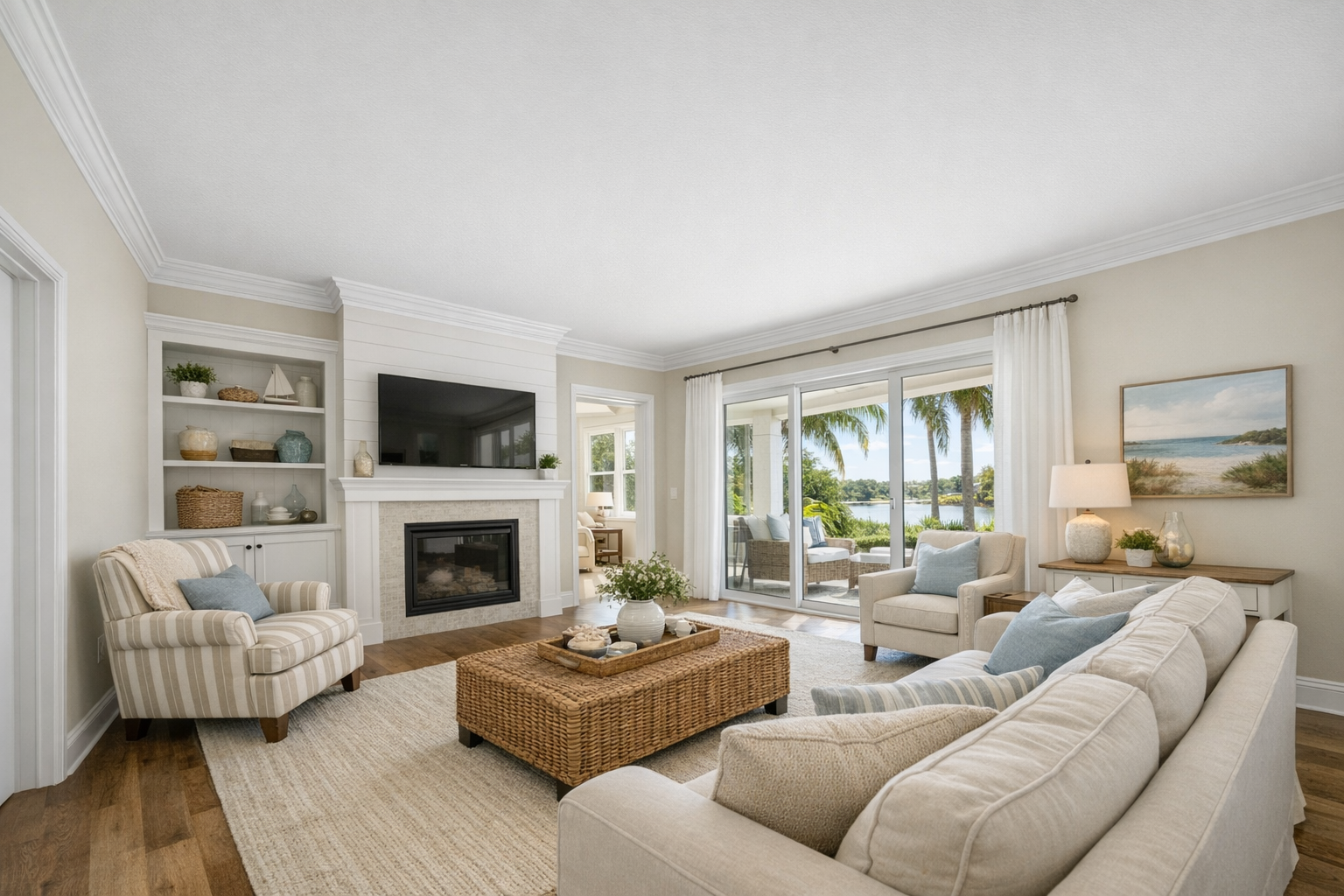 Crown Molding Installation in Nokomis, FL