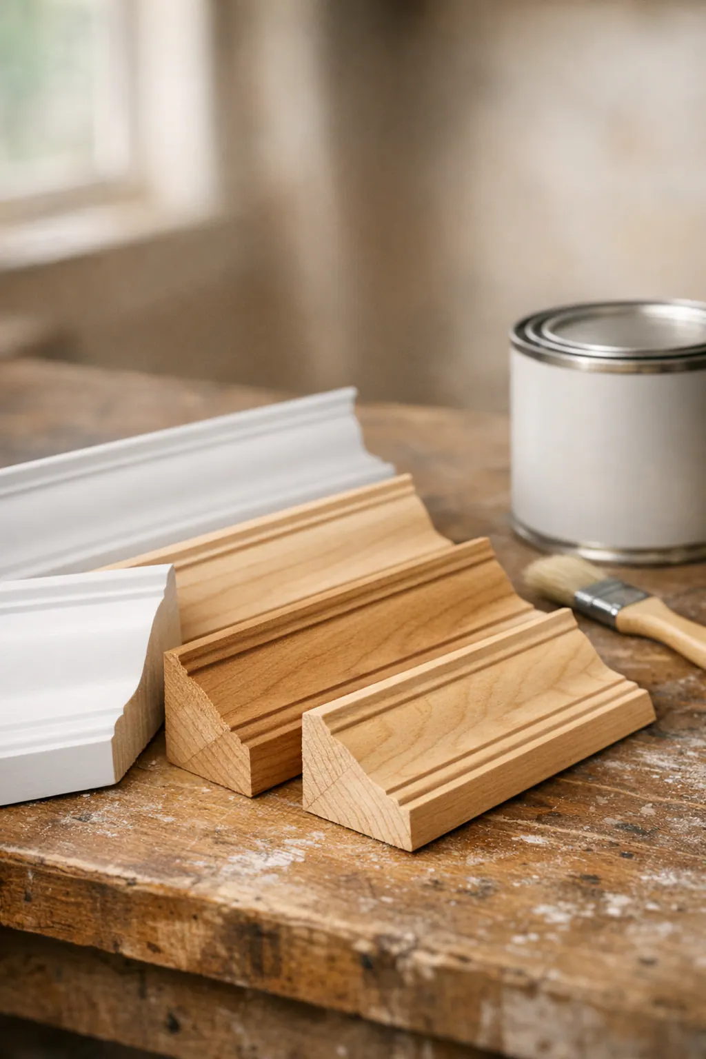 Supporting 2 Crown Molding Material And Profi