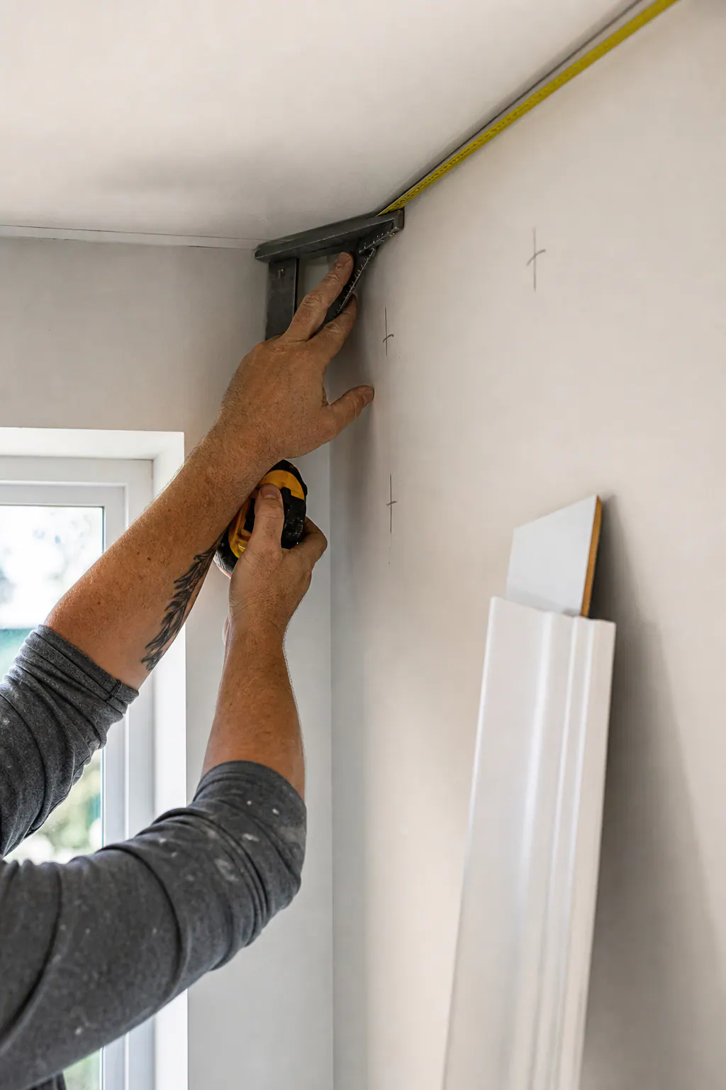 Supporting 2 Finish Carpenter Checking Real R