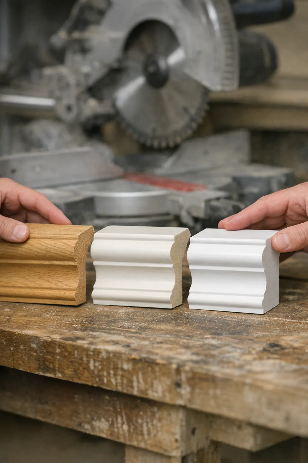 Supporting 3 Crown Molding Material And Profi