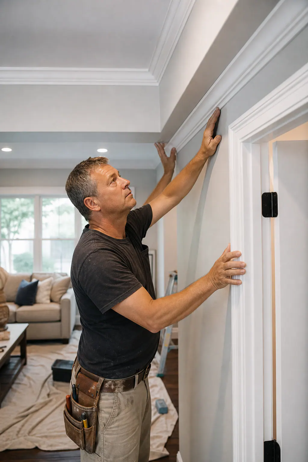 Supporting 2 Finish Carpenter Checking Crown