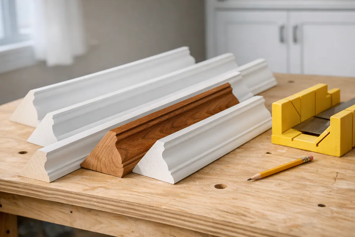 Supporting 4 Crown Molding Profile And Materi
