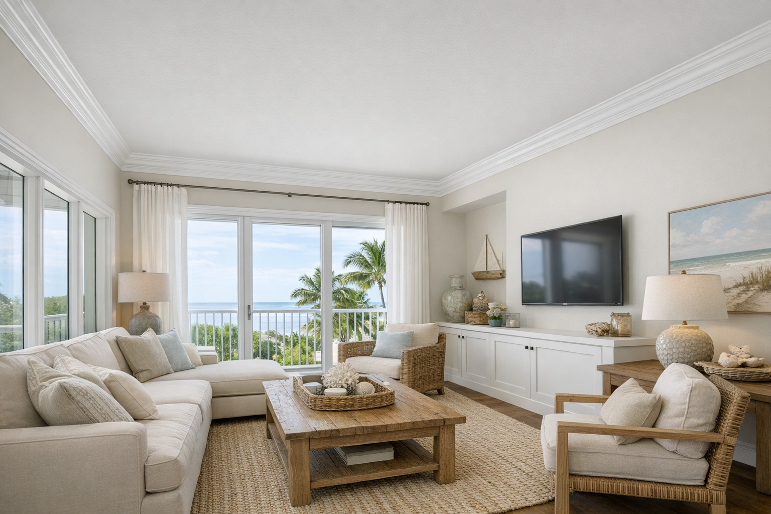 Crown Molding Installation in Siesta Key, FL