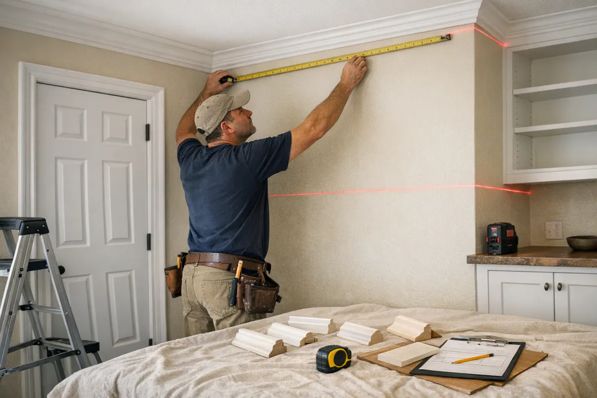 Supporting 2 Professional Crown Molding Estim